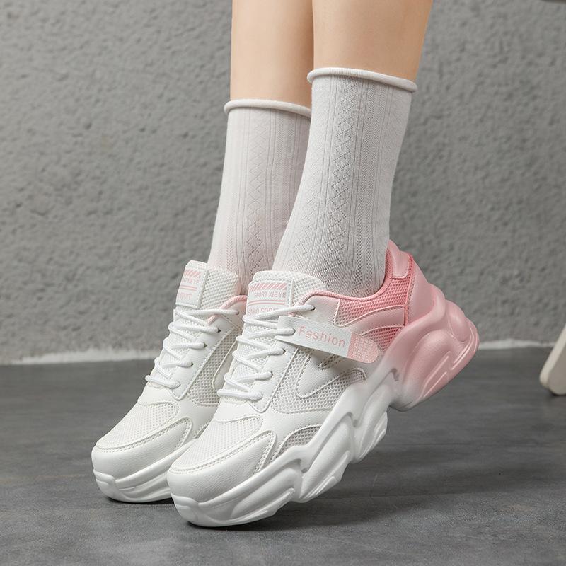 New dad shoes hollow mesh shoes student breathable thick sole heightening casual sports shoes travel shoes tide 40 рожевий
New dad shoes hollow mesh shoes student breathable thick sole heightening casual sports shoes travel shoes tide 40 рожевий