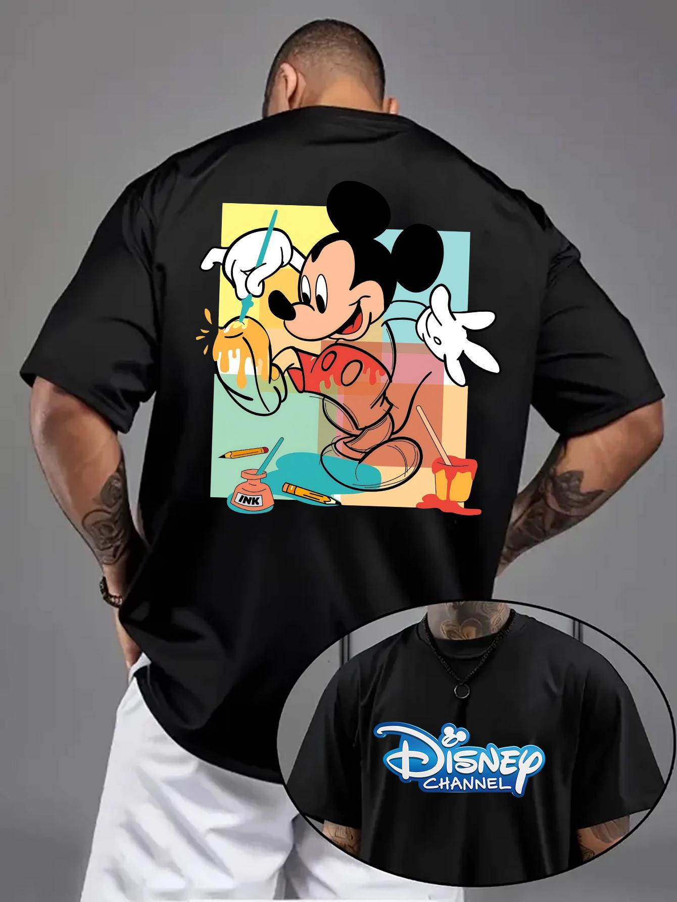 Летняя футболка Disney Микки Маус 2026, из чистого хлопка, модная, свободная, удобная, с коротким рукавом, унисекс S
Летняя футболка Disney Микки Маус 2026, из чистого хлопка, модная, свободная, удобная, с коротким рукавом, унисекс S
