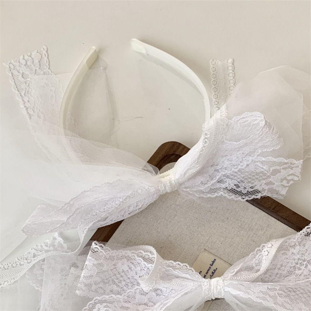 Elastic Lace Bow Head Wrap Solid Color Hair Clip Elegant Moka Headband Party StyleD Hair Clip
Elastic Lace Bow Head Wrap Solid Color Hair Clip Elegant Moka Headband Party StyleD Hair Clip