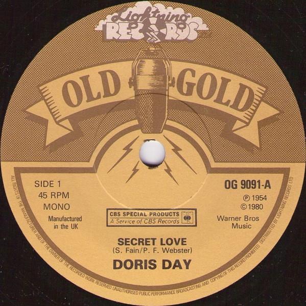7inch Record DORIS DAY - Secret Love / Whatever Will Be Will OG9091 Old Gold 1980 UK Pop Used
7inch Record DORIS DAY - Secret Love / Whatever Will Be Will OG9091 Old Gold 1980 UK Pop Used