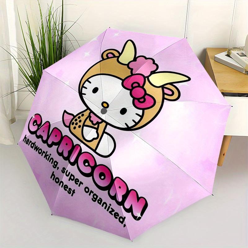 1pc Hello Kitty Capricorn Zodiac Umbrella with Plastic Handle,Suitable for All Seasons Home Travel Outdoor UmbrellaSanlio491
1pc Hello Kitty Capricorn Zodiac Umbrella with Plastic Handle,Suitable for All Seasons Home Travel Outdoor UmbrellaSanlio491