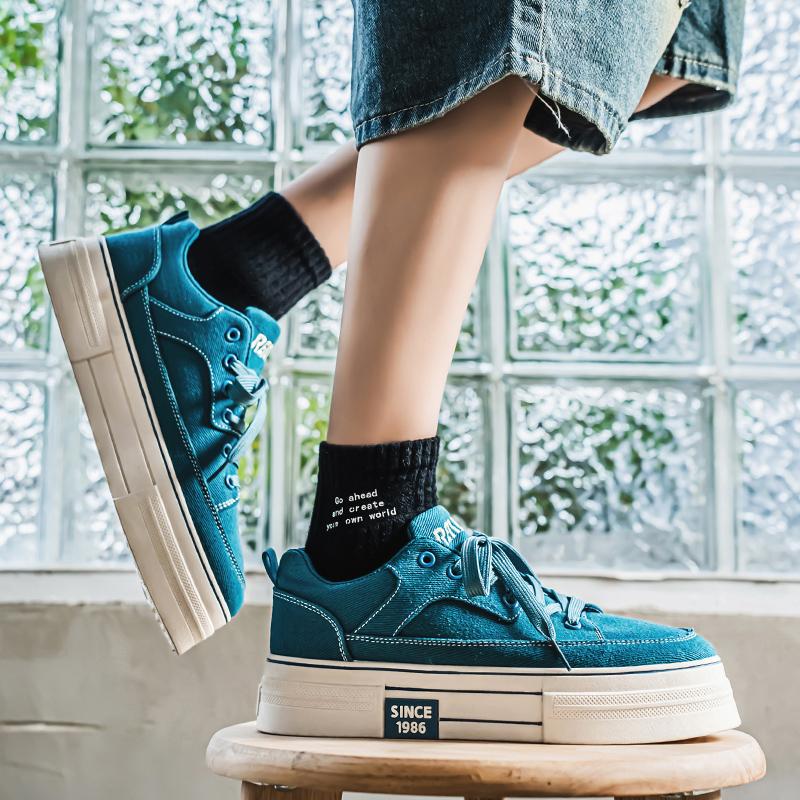 Men s Casual Four Seasons Fashion Skateboarding Students Comfortable Sneakers Boys Trending Soft Sole Breathable Shoes 44 синій
Men s Casual Four Seasons Fashion Skateboarding Students Comfortable Sneakers Boys Trending Soft Sole Breathable Shoes 44 синій