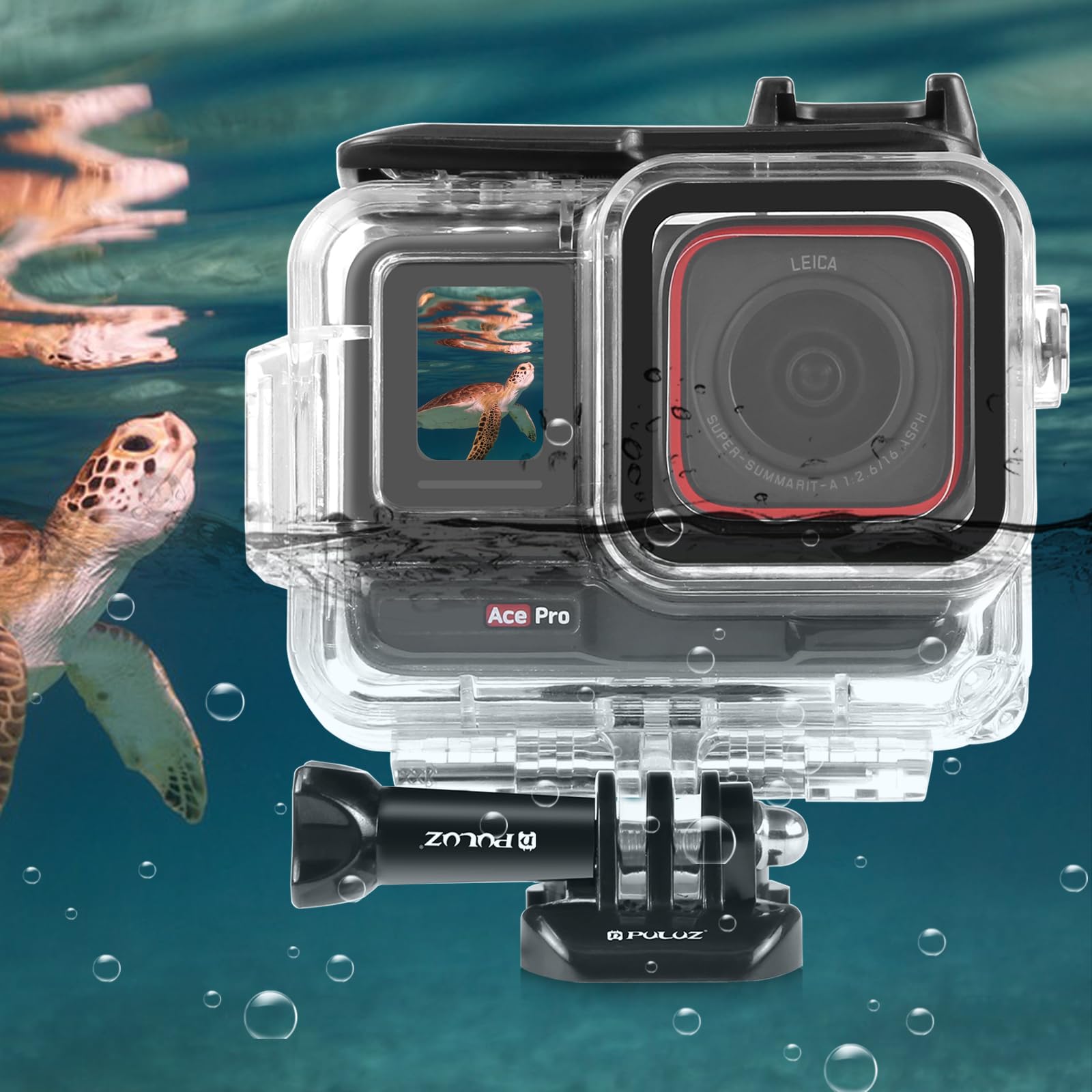 Водонепроникний футляр PULUZ 60M для дайвінгу для Insta360 Ace Водонепроникний корпус для спортивної камери 360 Ace Pro Sports Camera Водонепроникний захисний футляр Чохол протиударний, стійкий до ударів
Водонепроникний футляр PULUZ 60M для дайвінгу для Insta360 Ace Водонепроникний корпус для спортивної камери 360 Ace Pro Sports Camera Водонепроникний захисний футляр Чохол протиударний, стійкий до ударів