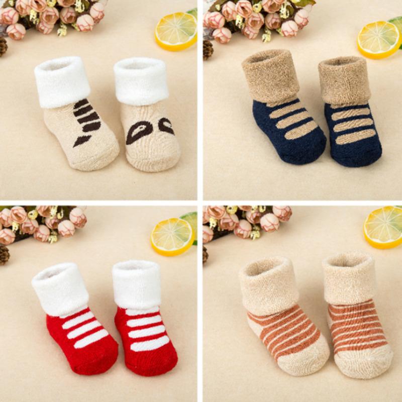 Baby Socks Girls Boy Thick Warm Terry Sock Newborn Kids Children Slipper Winter Cute Lovely Children Rabbit Dog Animal 1 to 3 Year
Baby Socks Girls Boy Thick Warm Terry Sock Newborn Kids Children Slipper Winter Cute Lovely Children Rabbit Dog Animal 1 to 3 Year