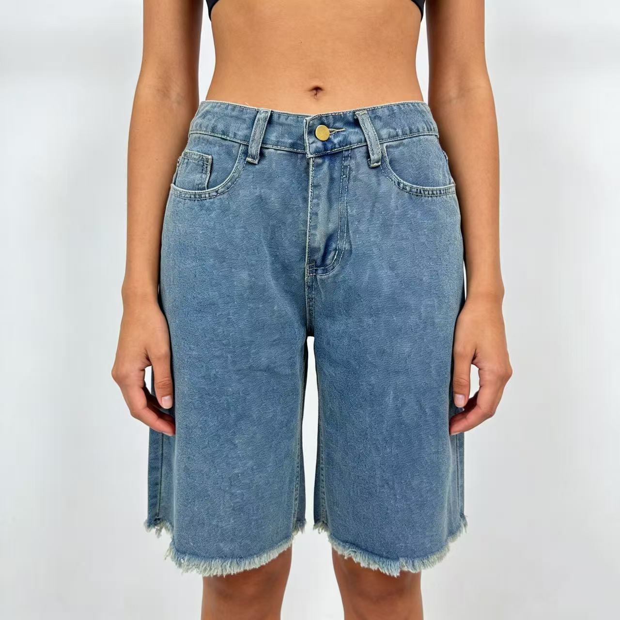 Women s Color Jeans Stretch Slim Fit Distressed Denim Shorts XL синій
Women s Color Jeans Stretch Slim Fit Distressed Denim Shorts XL синій