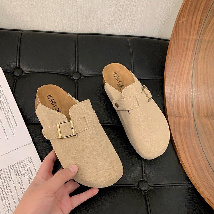 5Cm thick sole height increase half slippers women s outer wear 2025 summer new fashion one-pedal single shoes blue Boken shoes 40 абрикосовый
5Cm thick sole height increase half slippers women s outer wear 2025 summer new fashion one-pedal single shoes blue Boken shoes 40 абрикосовый