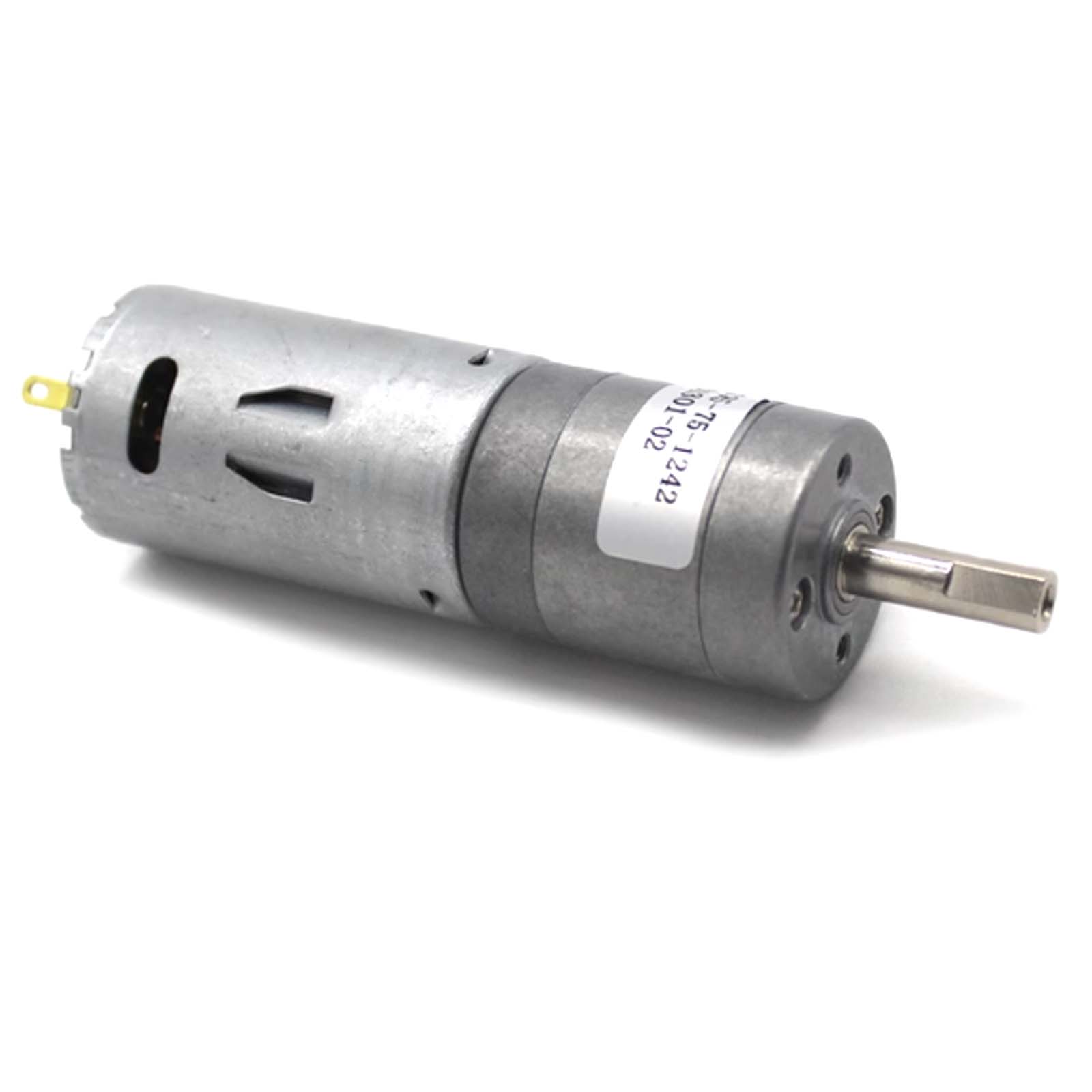 395 Gear Motor 12V 43RPM - M3 Threaded Shaft Robot Motor for DIY/RC/STEM - 6mm Dual Flat Shaft with 19mm Mounting Holes China Mainland
395 Gear Motor 12V 43RPM - M3 Threaded Shaft Robot Motor for DIY/RC/STEM - 6mm Dual Flat Shaft with 19mm Mounting Holes China Mainland