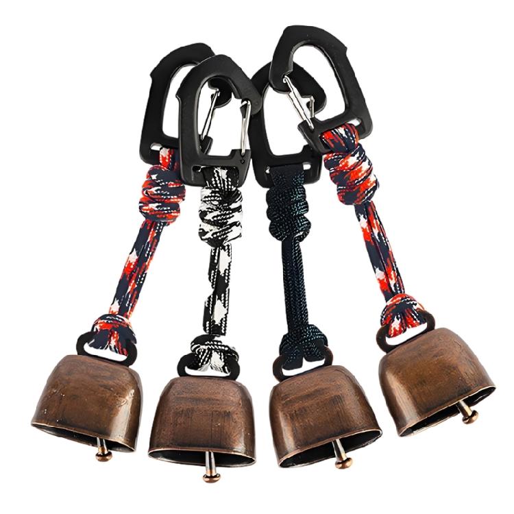 Bear Bells Outdoor Metal Pendant Keychains Camping Hiking Bear Protections Loud Cowbell For Outdoor Activity
Bear Bells Outdoor Metal Pendant Keychains Camping Hiking Bear Protections Loud Cowbell For Outdoor Activity