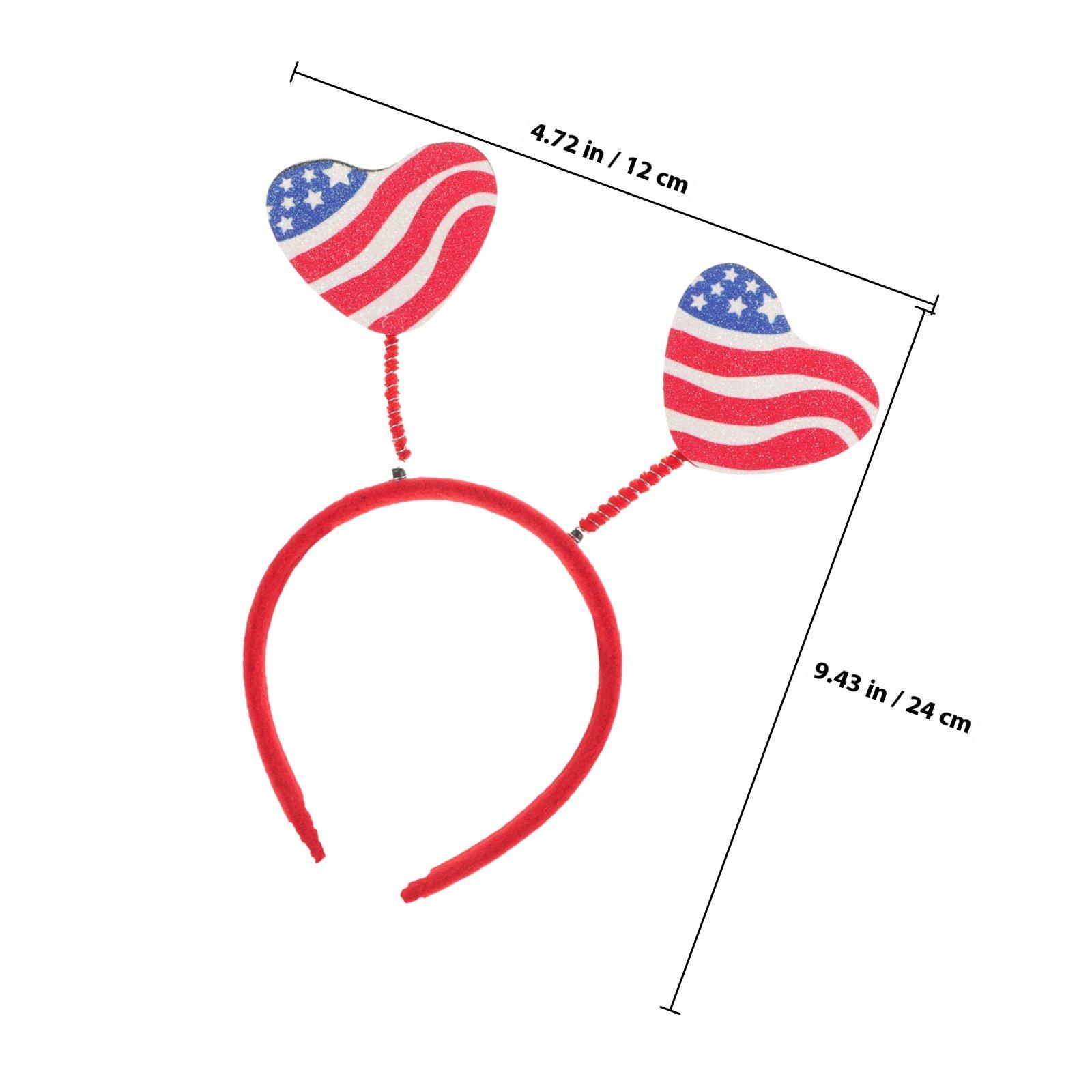 2Pcs Independence Day Headbands Usa Patriotic Hair Hoops for 4Th July Party Decorative Hairband Festival Costume Prop червоний
2Pcs Independence Day Headbands Usa Patriotic Hair Hoops for 4Th July Party Decorative Hairband Festival Costume Prop червоний