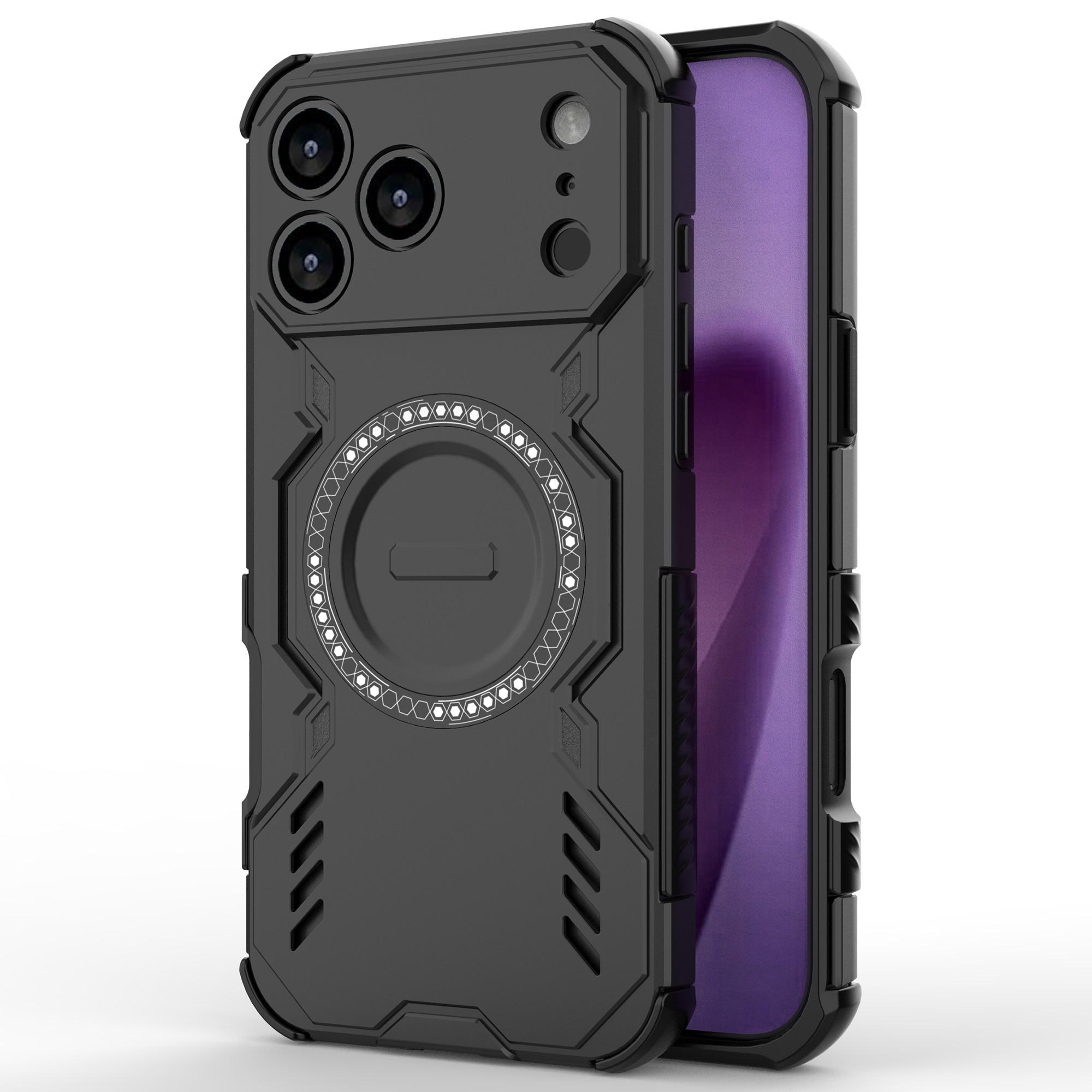 For iPhone 17 Pro Max Magnetic Case Butterfly Armor Hollow Heat Dissipation PC + TPU Phone Cover A
For iPhone 17 Pro Max Magnetic Case Butterfly Armor Hollow Heat Dissipation PC + TPU Phone Cover A