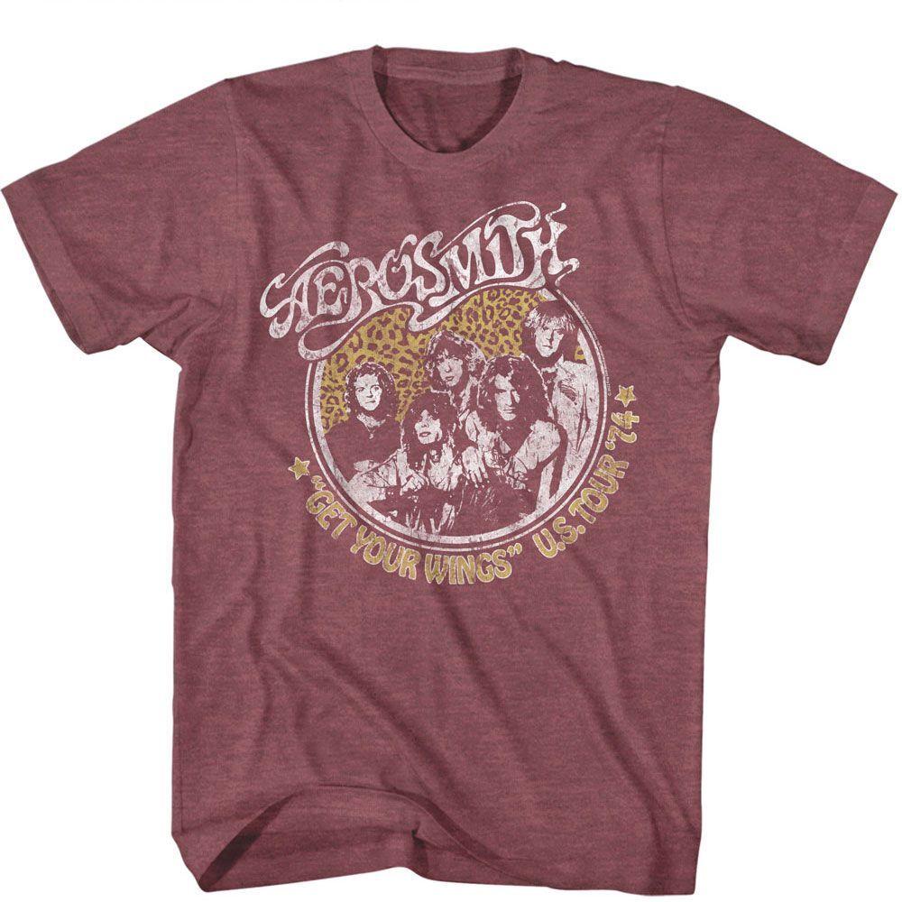 Aerosmith Get Your Wings Vintage Maroon Heather T-Shirt Mens Womens Tees Top XL
Aerosmith Get Your Wings Vintage Maroon Heather T-Shirt Mens Womens Tees Top XL
