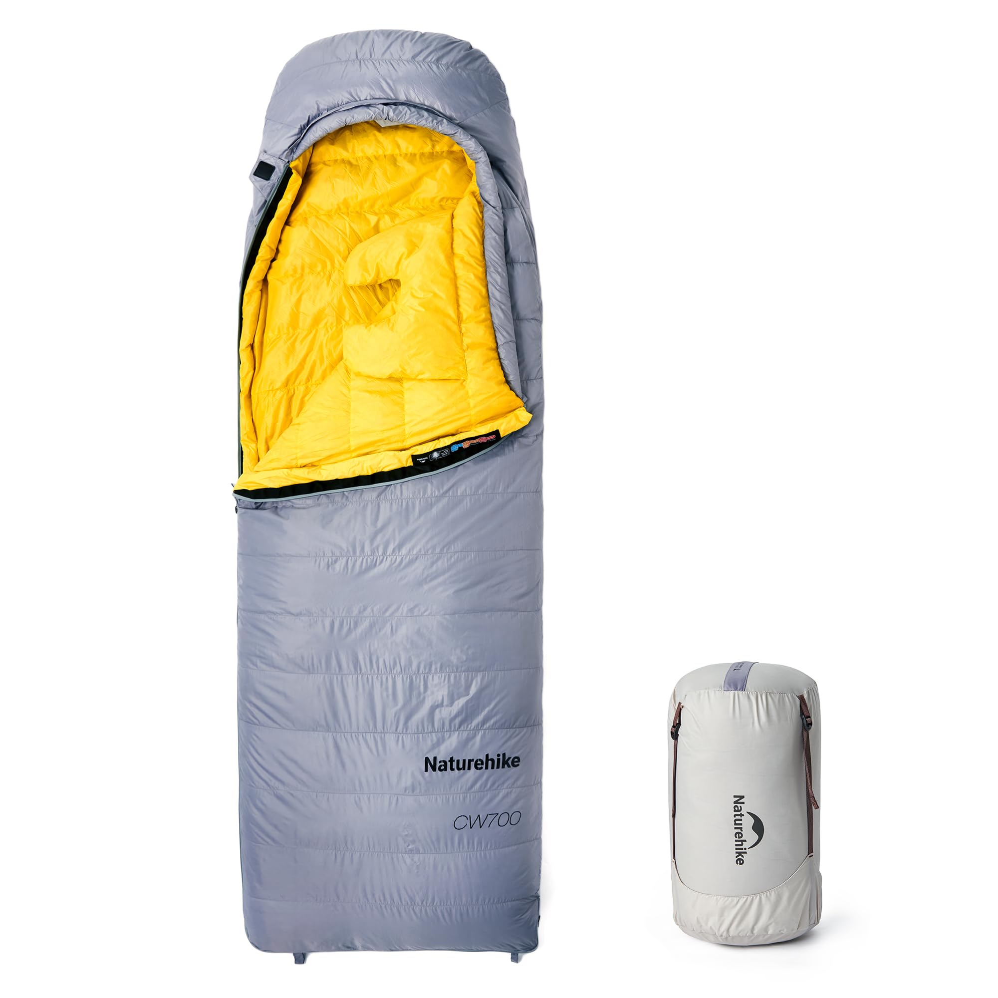 Naturehike Down Sleeping Bag Sleeping Bag Compact Ultra Lightweight Winter 1 Person 650FP Envelope Type 4 Seasons Waterproof Thermal Cold Protection
Naturehike Down Sleeping Bag Sleeping Bag Compact Ultra Lightweight Winter 1 Person 650FP Envelope Type 4 Seasons Waterproof Thermal Cold Protection