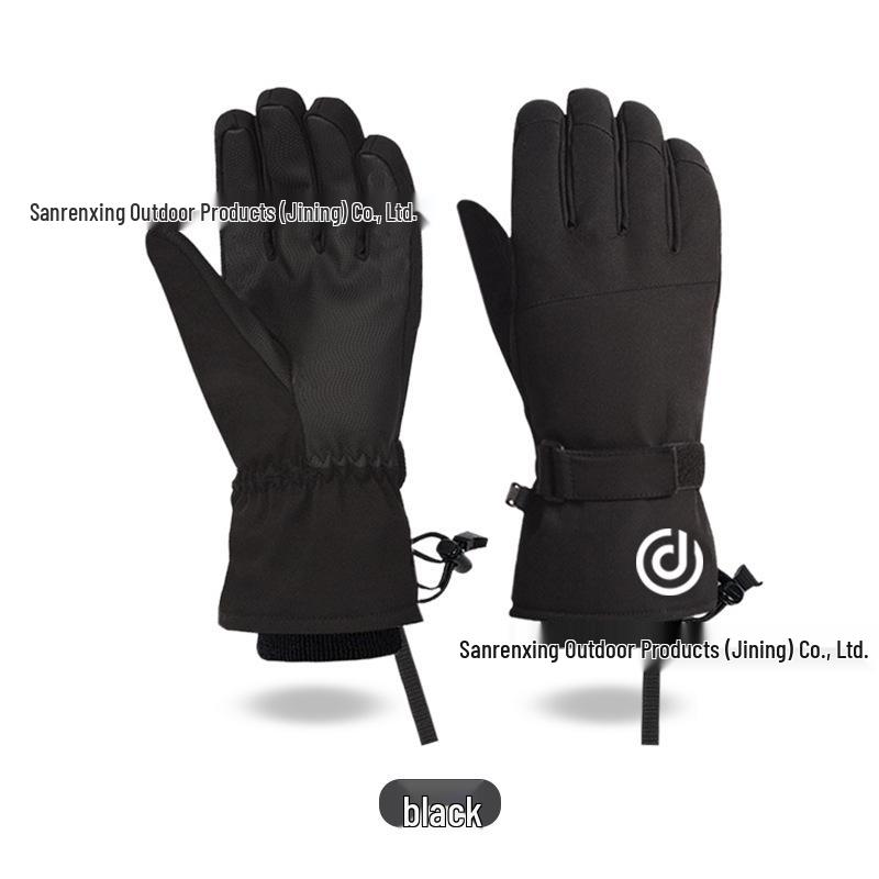 Unisex Winter Ski Gloves, Warm White Touchscreen Gloves for Cycling and Sports, Five-Finger Design One Size
Unisex Winter Ski Gloves, Warm White Touchscreen Gloves for Cycling and Sports, Five-Finger Design One Size