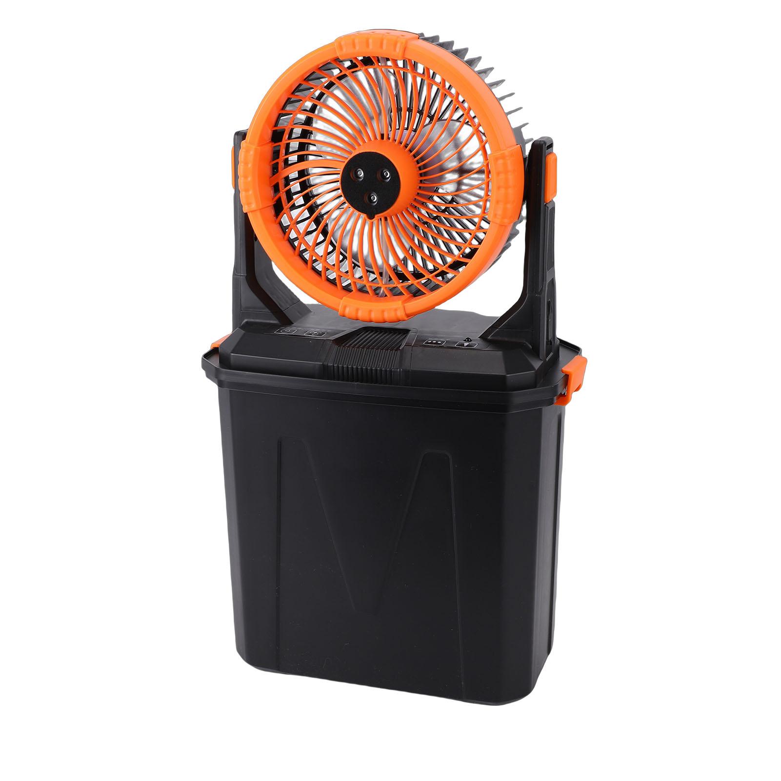 Misting Fan 10L Water Bucket 20000mAh Power Bank RGB Ambient Light IR Remote Control Portable Fan for Outdoor Camping оранжевый
Misting Fan 10L Water Bucket 20000mAh Power Bank RGB Ambient Light IR Remote Control Portable Fan for Outdoor Camping оранжевый