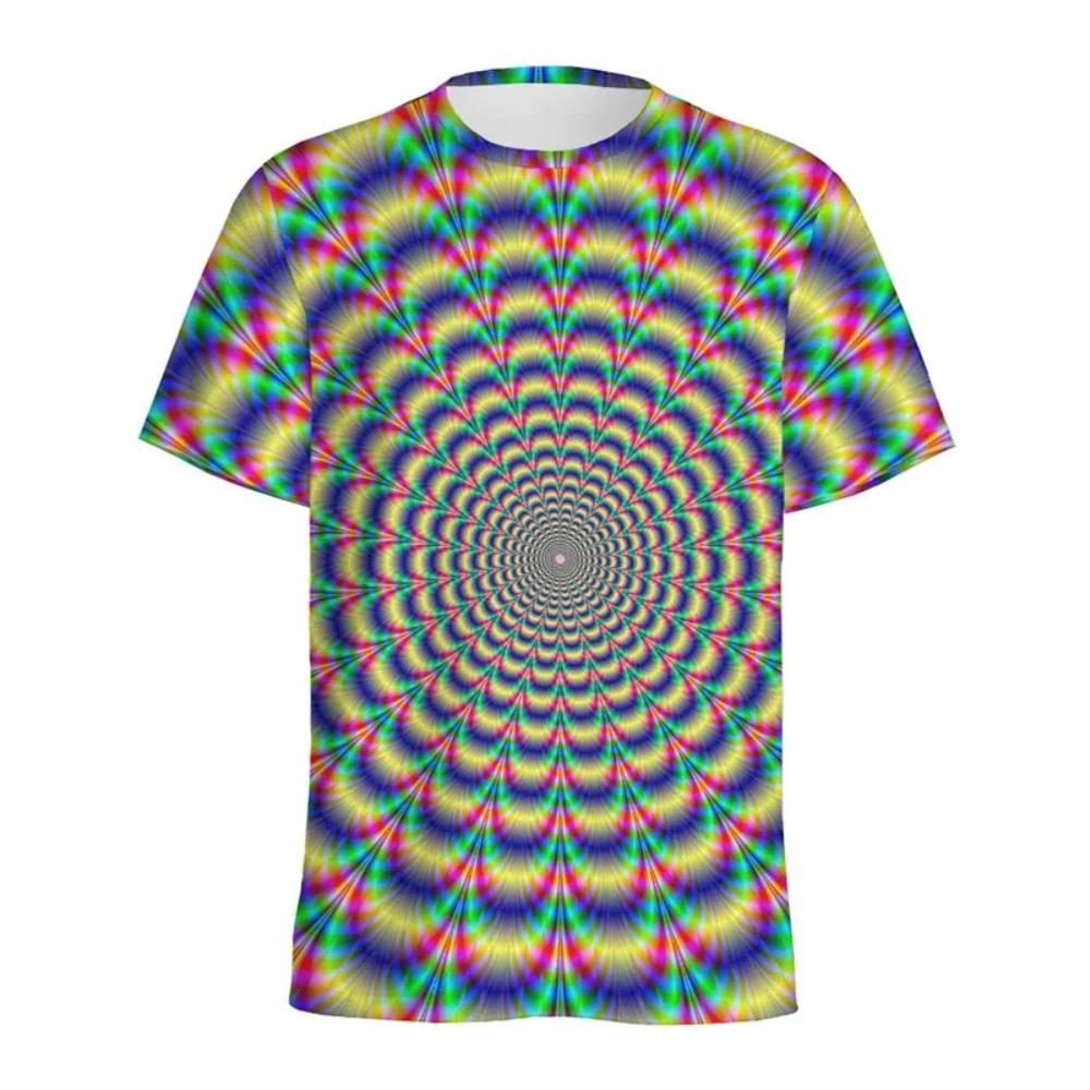 Summer Spiral Dizzy Pattern T Shirt For Men Casual Round Neck Short Sleeve Tee Tops 3d Printed Optical Illusion T Shirts Tops 6XL
Summer Spiral Dizzy Pattern T Shirt For Men Casual Round Neck Short Sleeve Tee Tops 3d Printed Optical Illusion T Shirts Tops 6XL