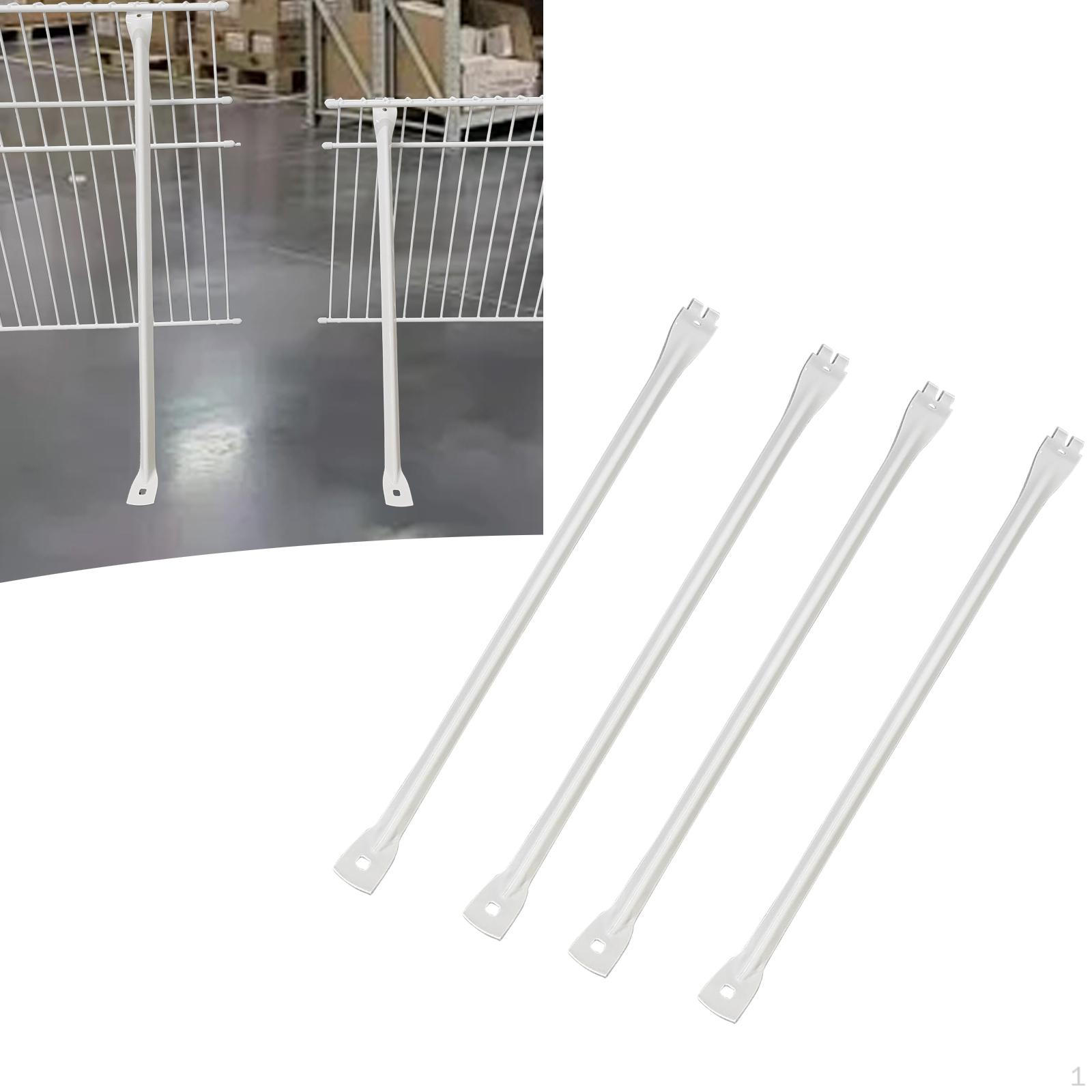4 шт. металлических кронштейнов для проволочных полок, опорные детали для полок в шкафу 49x2.9 cm
4 шт. металлических кронштейнов для проволочных полок, опорные детали для полок в шкафу 49x2.9 cm