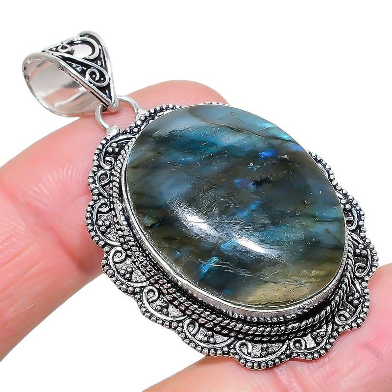 Labradorite Gemstone Handmade 925 Sterling Silver Jewelry Pendant 2.17 AH-898 2.2 чёрный
Labradorite Gemstone Handmade 925 Sterling Silver Jewelry Pendant 2.17 AH-898 2.2 чёрный