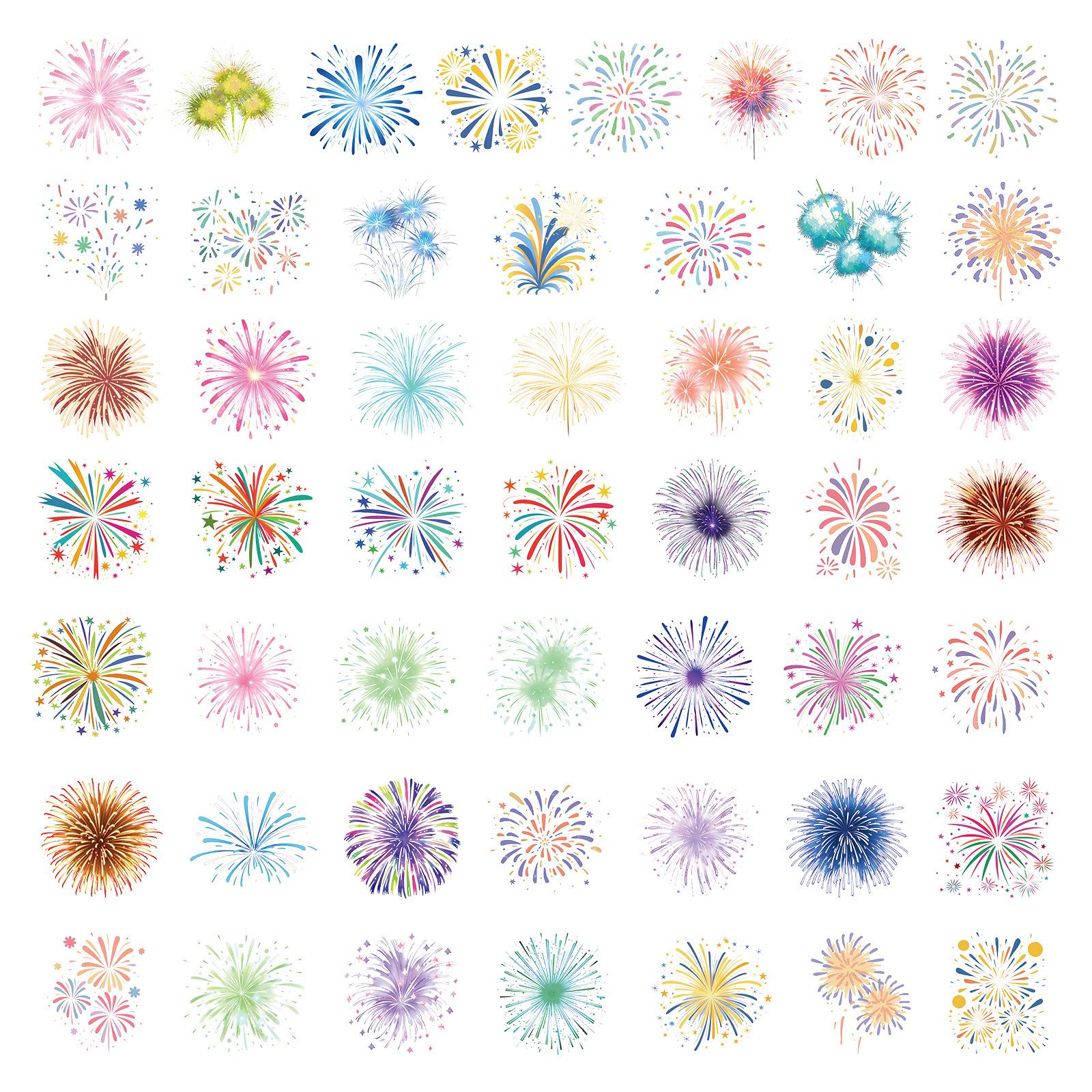 Sparkling Fireworks Theme Sticker Set of 50 Transparent PET Waterproof Labels for Bullet Journal Party & Home Decoration
Sparkling Fireworks Theme Sticker Set of 50 Transparent PET Waterproof Labels for Bullet Journal Party & Home Decoration