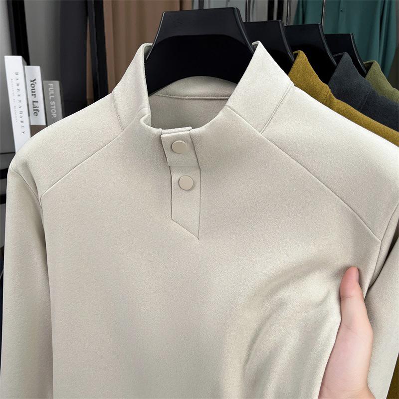 Чоловіча Велика Розмірність Модна Осінньо-Зимова Оксамитова Футболка з Довгим Рукавом та Напіввисоким Комірцем - Новий Стиль 2025 для Людей Середнього та Молодого Віку XL/52 (140-155 jin) бежевий/абрикосовий
Чоловіча Велика Розмірність Модна Осінньо-Зимова Оксамитова Футболка з Довгим Рукавом та Напіввисоким Комірцем - Новий Стиль 2025 для Людей Середнього та Молодого Віку XL/52 (140-155 jin) бежевий/абрикосовий