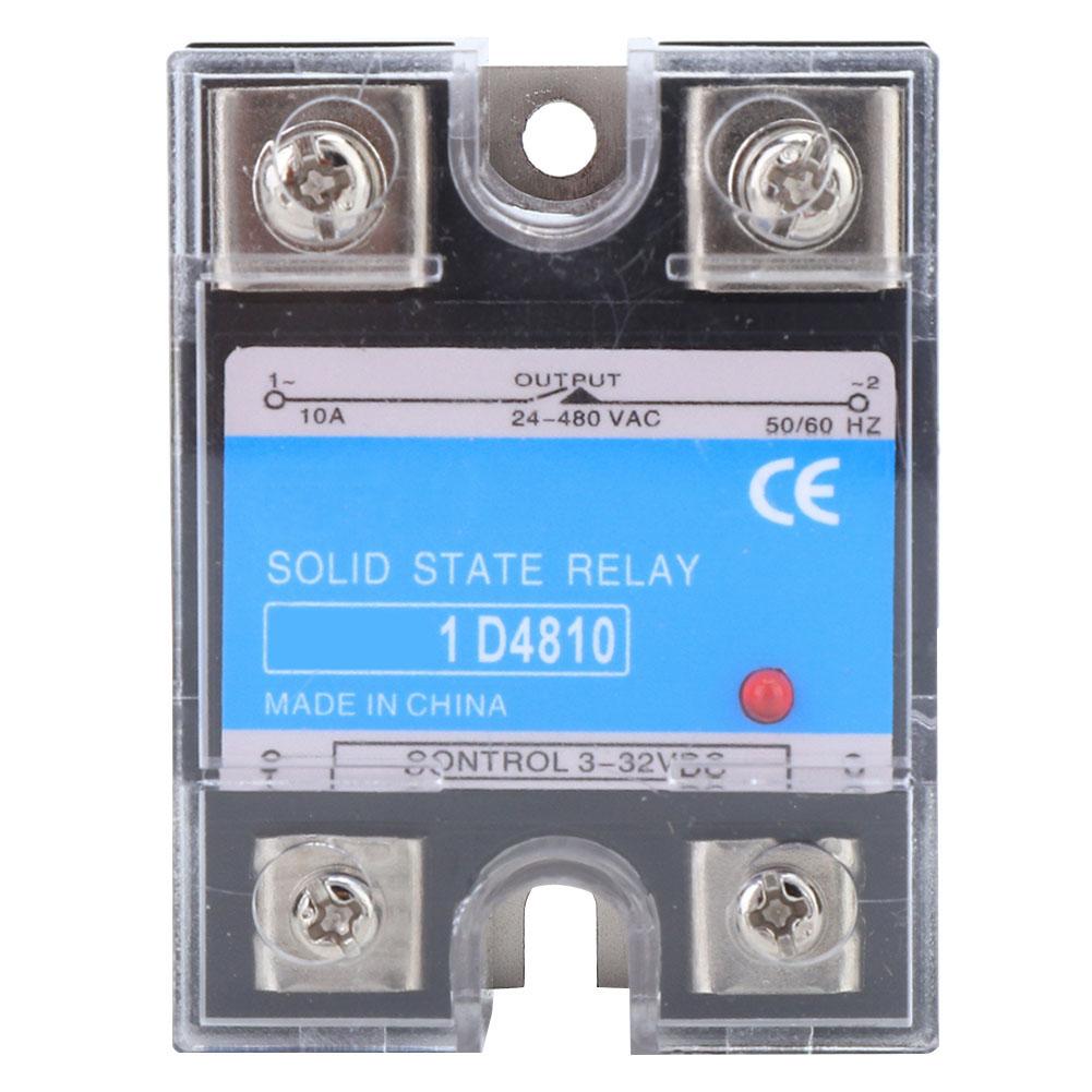 Solid State Relay 332VDC Input 24480VAC Load DC AC SSR Electrical Equipments(BERM1D 4810 )
Solid State Relay 332VDC Input 24480VAC Load DC AC SSR Electrical Equipments(BERM1D 4810 )