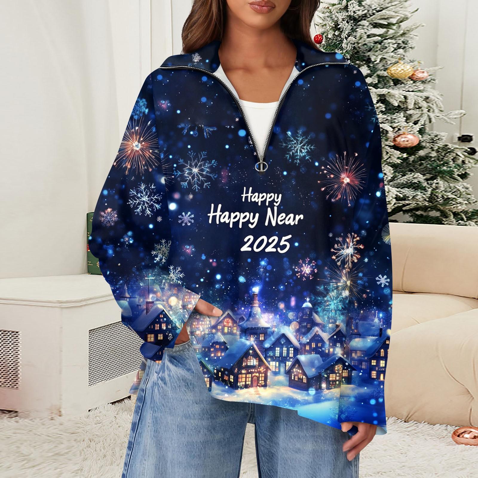 Women s Casual Half Zip Lapel Christmas Print Pullover Tops Side Slits Fashion Clothing XL кавун червоний колір
Women s Casual Half Zip Lapel Christmas Print Pullover Tops Side Slits Fashion Clothing XL кавун червоний колір