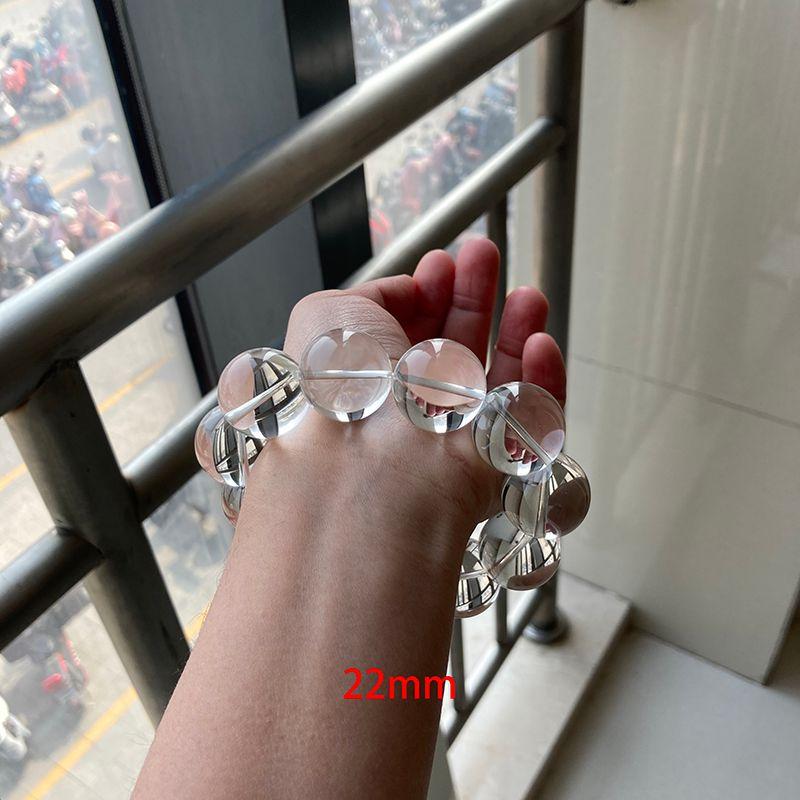 Браслет из белого кристалла класса 8А для защиты от радиации, парный, с сертификатом Grade 8A oversized particles 22mm with certificate
Браслет из белого кристалла класса 8А для защиты от радиации, парный, с сертификатом Grade 8A oversized particles 22mm with certificate