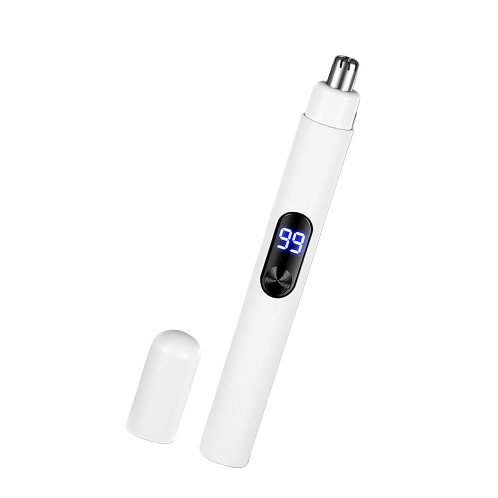 Quiet Low Noise Electric Nose Hair Trimmer Plastic Texture for Discreet Unobtrusive Grooming Day or Night Comfortably
Quiet Low Noise Electric Nose Hair Trimmer Plastic Texture for Discreet Unobtrusive Grooming Day or Night Comfortably