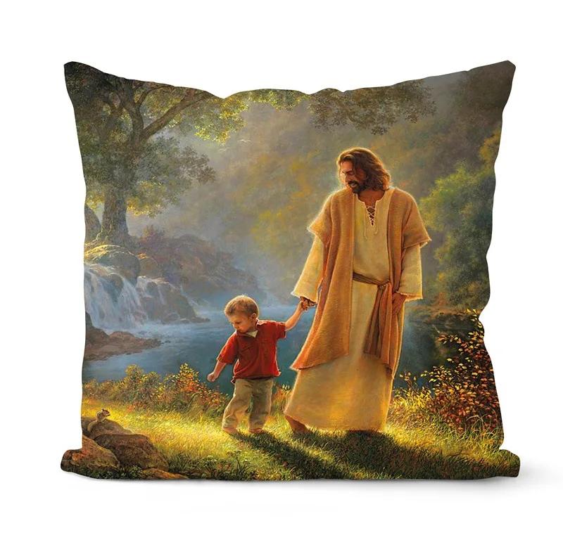 Nativity Cushions Case Retro Oil Painting Christmas Pillowcase Hot Jesus Christ Print Throw Pillows Case Sofa Chair Room Decor 18x18Inch
Nativity Cushions Case Retro Oil Painting Christmas Pillowcase Hot Jesus Christ Print Throw Pillows Case Sofa Chair Room Decor 18x18Inch