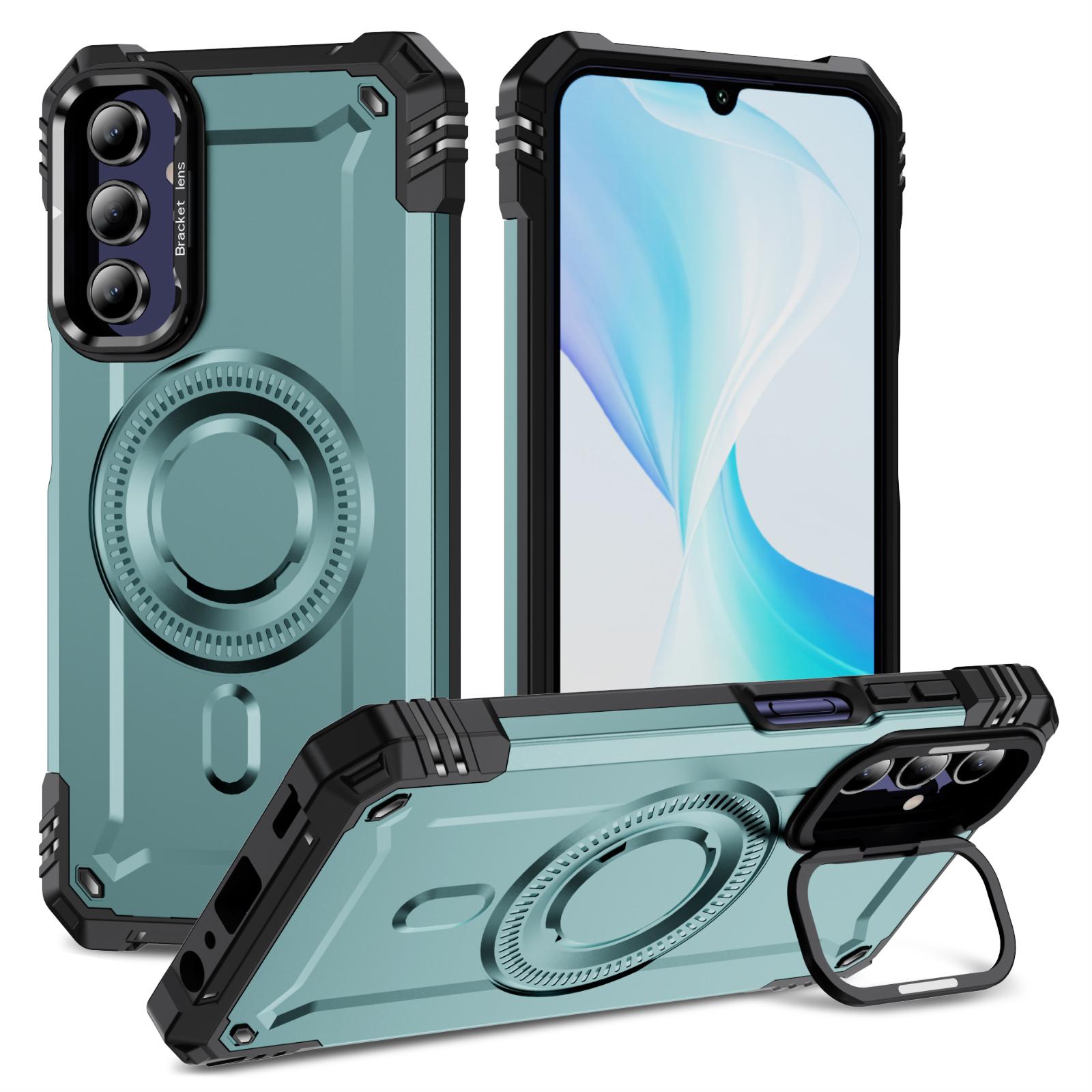 Для Samsung Galaxy A15 4G/5G Магнітний чохол Металева рамка для камери Підставка PC+TPU Чохол для мобільного телефону C
Для Samsung Galaxy A15 4G/5G Магнітний чохол Металева рамка для камери Підставка PC+TPU Чохол для мобільного телефону C