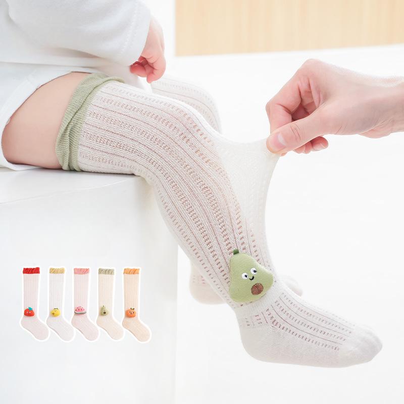 Newborn Baby Socks Summer Over-the-knee Stockings Cartoon Fruit Mesh Thin Anti-mosquito Socks Baby Accessories S(0-1Y)
Newborn Baby Socks Summer Over-the-knee Stockings Cartoon Fruit Mesh Thin Anti-mosquito Socks Baby Accessories S(0-1Y)