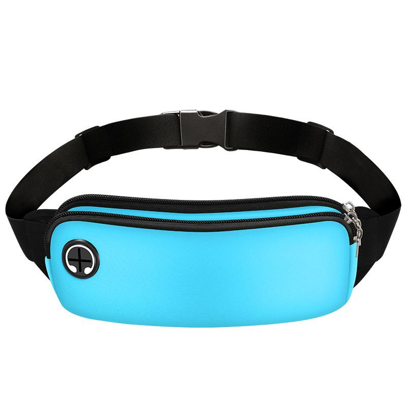 Water-Resistant Double Pocket Waist Belt for Fitness, Running, Hiking, and Travel - Unisex Storage Solution небесно-голубой
Water-Resistant Double Pocket Waist Belt for Fitness, Running, Hiking, and Travel - Unisex Storage Solution небесно-голубой