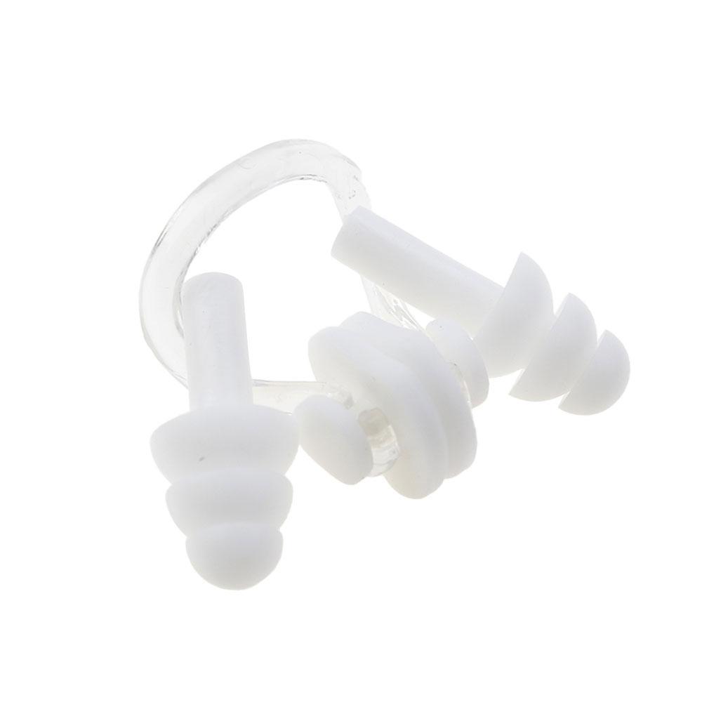 Silicone world Swimming Earplugs/Nose Clip Set Silicone Waterproof Anti-noise Surf Diving Outdoor Water Sports Pool Accessories білий
Silicone world Swimming Earplugs/Nose Clip Set Silicone Waterproof Anti-noise Surf Diving Outdoor Water Sports Pool Accessories білий