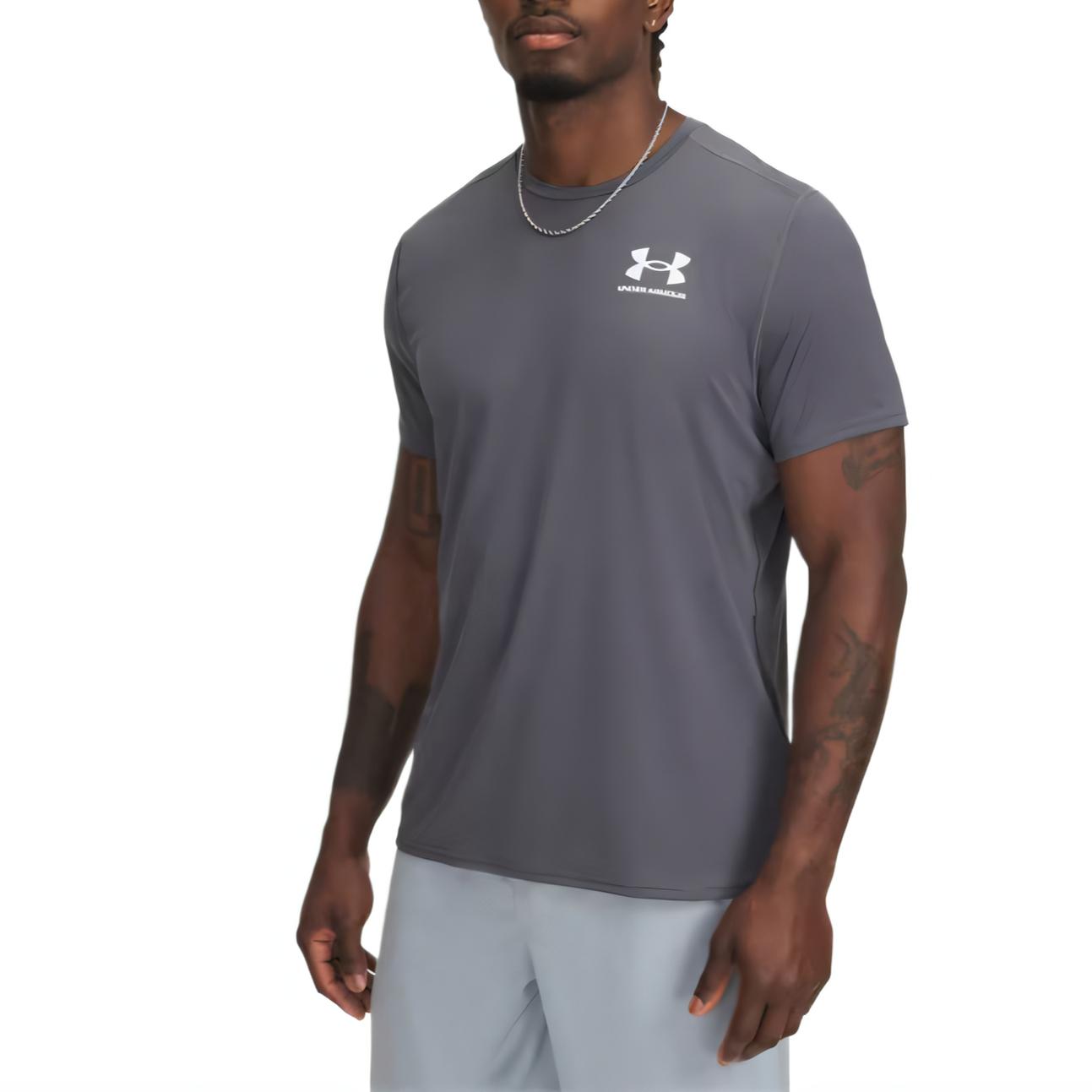 Under Armour HeatGear Comfortable Fashionable Simple Versatile Short Sleeve T-Shirt Men Tops Gray 6000939-025 XL
Under Armour HeatGear Comfortable Fashionable Simple Versatile Short Sleeve T-Shirt Men Tops Gray 6000939-025 XL