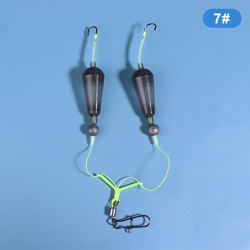 1Pc 3 Hooks Fishing Hair Rigs Hook Barb Iseni Hook Carp Fishing Hook Ready-To-Use Size4#-11# Carp Rigs Fishing Lure
1Pc 3 Hooks Fishing Hair Rigs Hook Barb Iseni Hook Carp Fishing Hook Ready-To-Use Size4#-11# Carp Rigs Fishing Lure