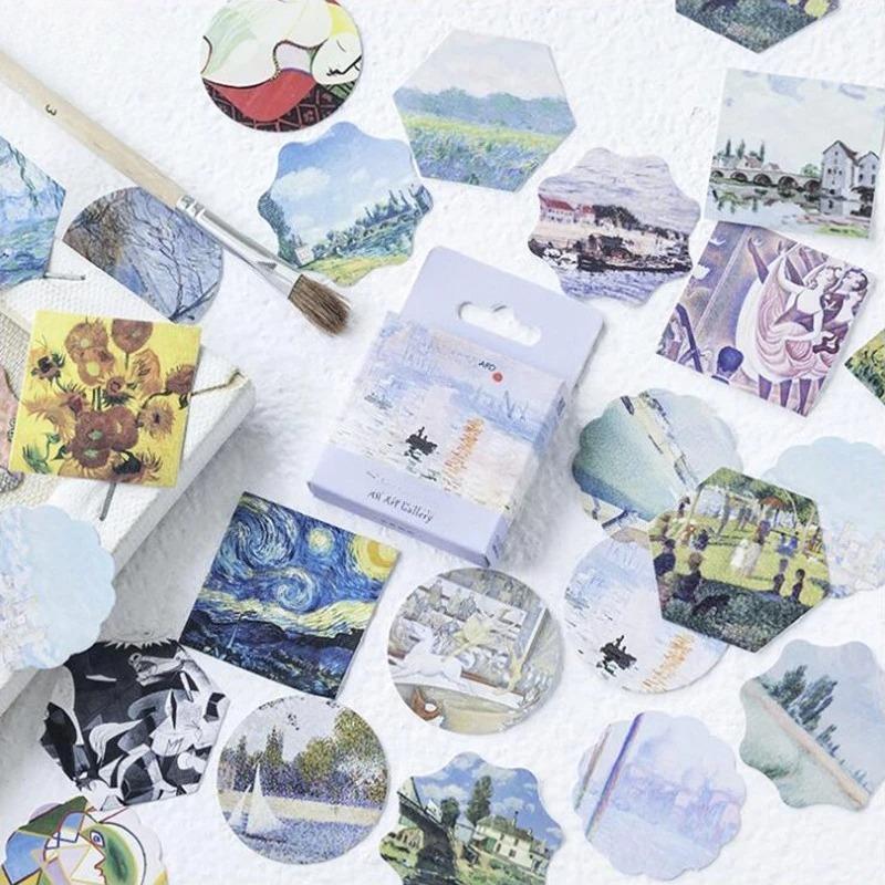 46 Pieces of Art Museum Decoration Stickers Scrapbook DIY Stickers Diary Stationery Photo Album Diary Stickers
46 Pieces of Art Museum Decoration Stickers Scrapbook DIY Stickers Diary Stationery Photo Album Diary Stickers