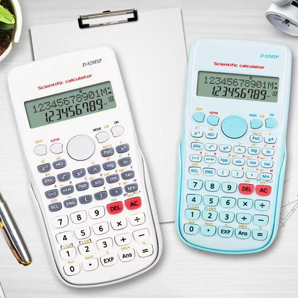 2-Line Engineering Scientific Calculator 240 Functions Math Calculators Desk Accessories білий
2-Line Engineering Scientific Calculator 240 Functions Math Calculators Desk Accessories білий