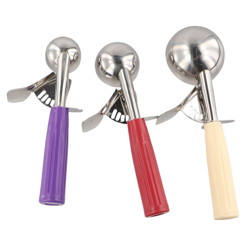 Rice Stainless Steel Dough Fruit Cookies Ice Ball Spoon Food Portioner Cutter Ice Cream Scoop Mash 78mm white
Rice Stainless Steel Dough Fruit Cookies Ice Ball Spoon Food Portioner Cutter Ice Cream Scoop Mash 78mm white