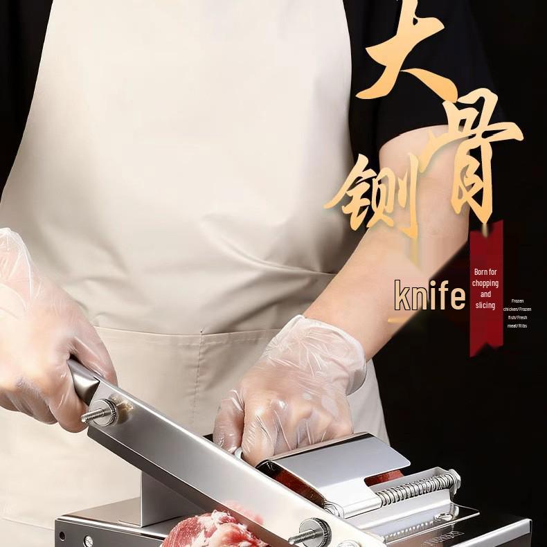 304 Stainless Steel Meat and Bone Slicer: Lamb, Chicken, Duck, Fish Chopper & Shaver Tool серебряный серый
304 Stainless Steel Meat and Bone Slicer: Lamb, Chicken, Duck, Fish Chopper & Shaver Tool серебряный серый