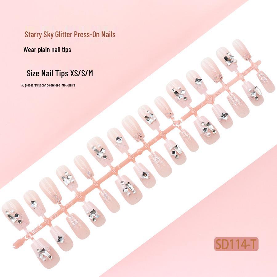 Elegant Semi-Handmade French Nail Tips (30 pcs) - Assorted Sizes, Detachable, Wearable, Skin-Brightening, Simple Design
Elegant Semi-Handmade French Nail Tips (30 pcs) - Assorted Sizes, Detachable, Wearable, Skin-Brightening, Simple Design