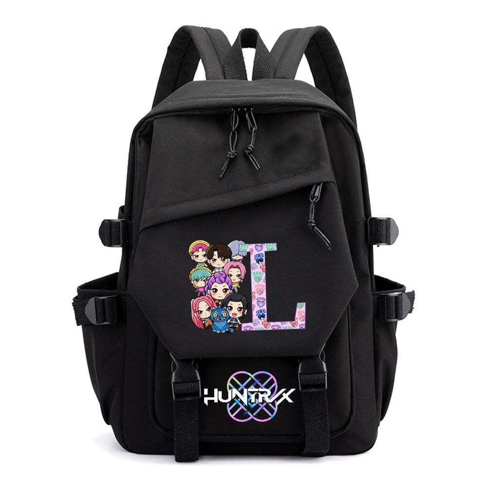 26 English Letter Kpop Demon Hunters Printed Backpack for Teenager Boy Gril Schoolbag Children Waterproof Bookback Waterproof travel Bag Kid Gift
26 English Letter Kpop Demon Hunters Printed Backpack for Teenager Boy Gril Schoolbag Children Waterproof Bookback Waterproof travel Bag Kid Gift