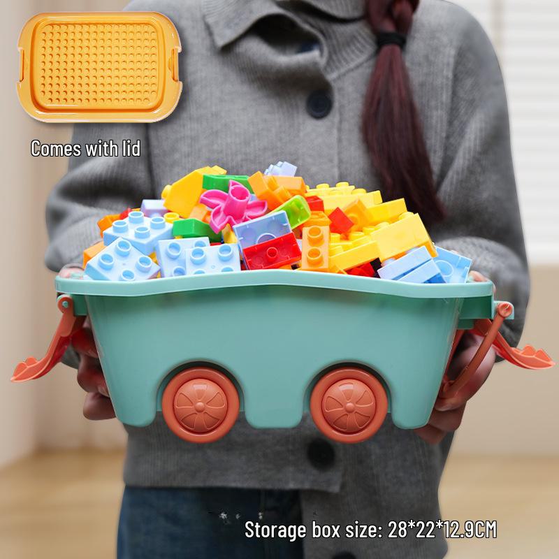 Великі будівельні блоки для дітей 4-6 років - Сумісні з Lego, Ідеальні для раннього навчання та творчої гри
Великі будівельні блоки для дітей 4-6 років - Сумісні з Lego, Ідеальні для раннього навчання та творчої гри