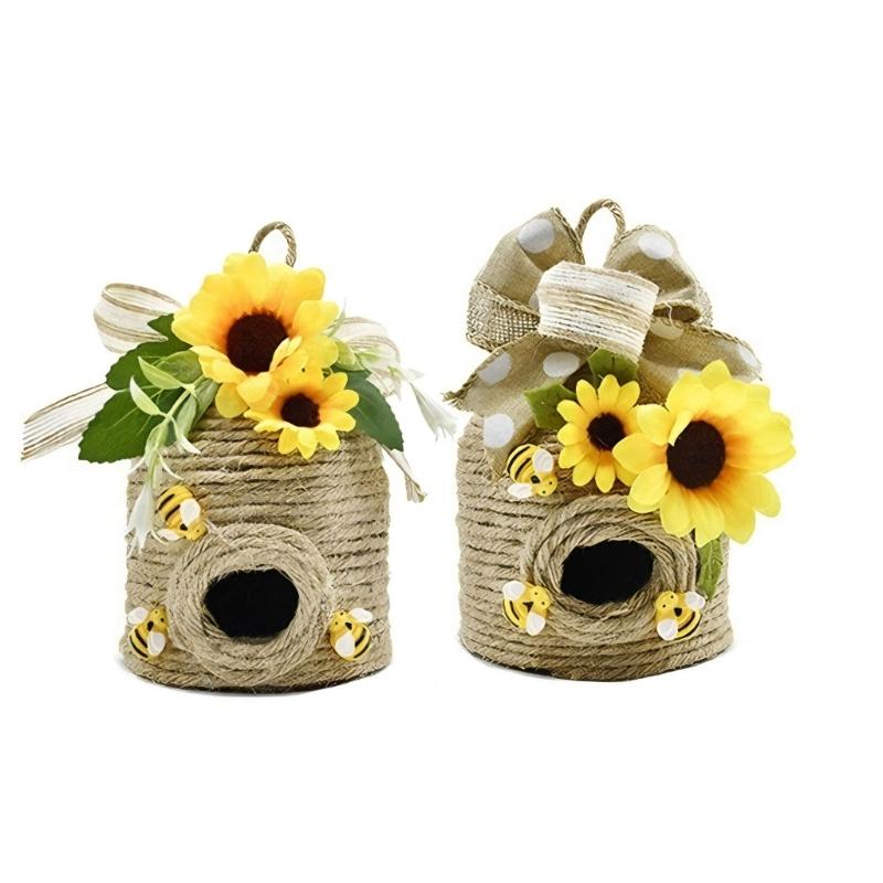 Mini Bees Hives Decors Farmhouse Bees Tiered Tray Decors Spring Summer Shelf Kitchen Table Bumblebees Home Decorations
Mini Bees Hives Decors Farmhouse Bees Tiered Tray Decors Spring Summer Shelf Kitchen Table Bumblebees Home Decorations