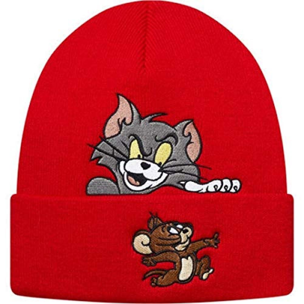 Supreme Tom Jerry Beanie Tom Jerry Beanie Вязаная шапка Вязаная шапка Красная 
Supreme Tom Jerry Beanie Tom Jerry Beanie Вязаная шапка Вязаная шапка Красная