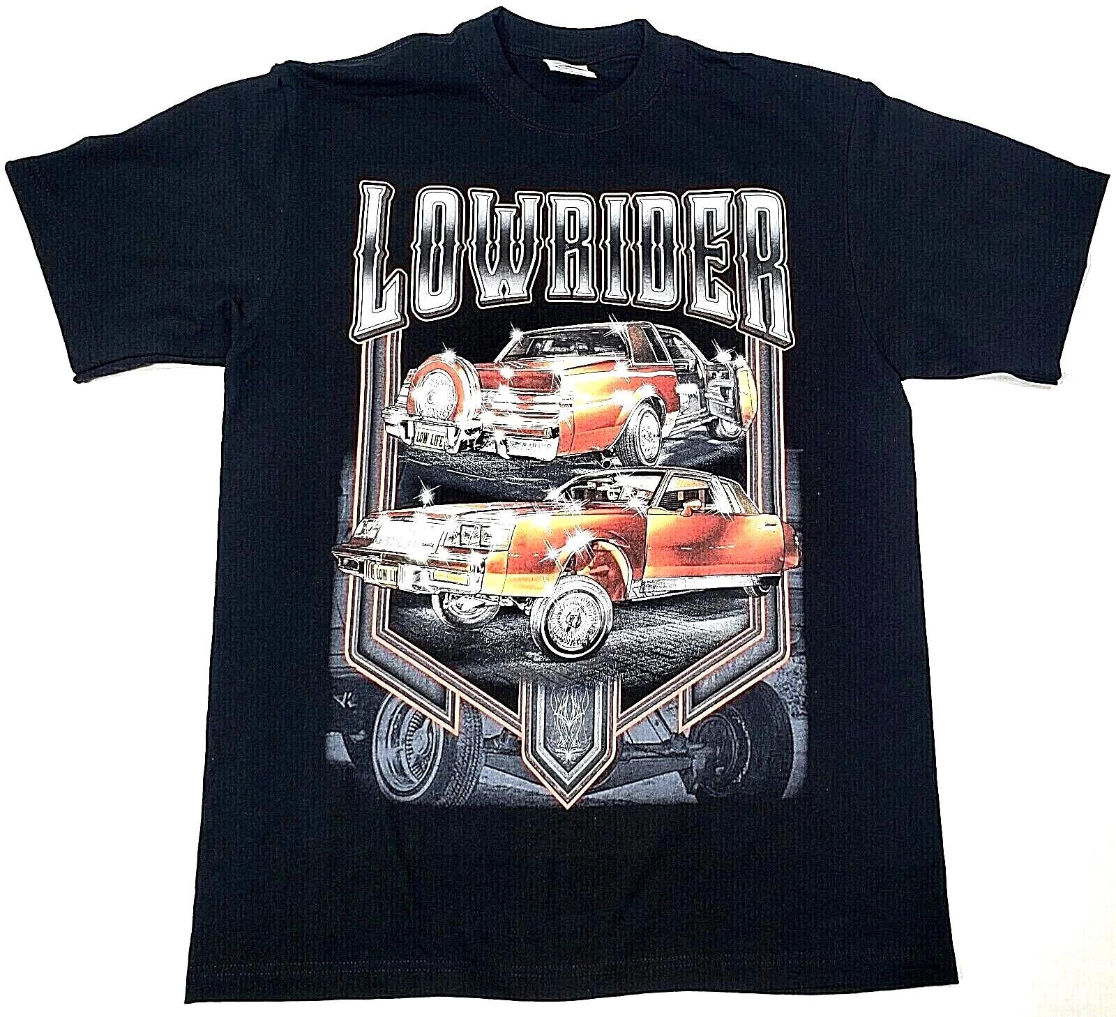 LOWRIDER T-shirt Low Rider Urban Streetwear Men s Tee Black New 2XL
LOWRIDER T-shirt Low Rider Urban Streetwear Men s Tee Black New 2XL