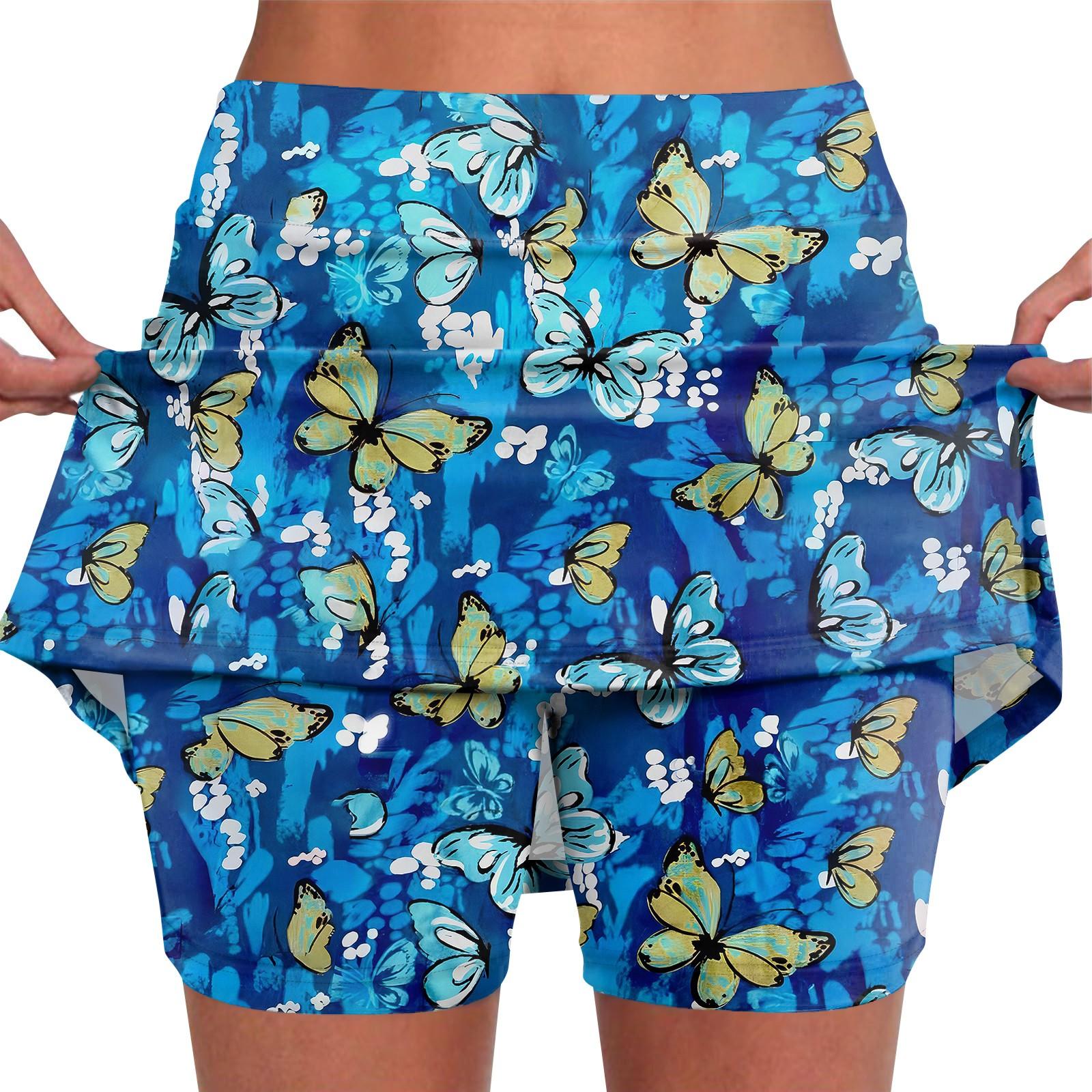 Elastic Yoga Culottes For Women Print Athletic Shorts Lightweight High Waist Skinny Joggers XL небо синє кольору
Elastic Yoga Culottes For Women Print Athletic Shorts Lightweight High Waist Skinny Joggers XL небо синє кольору