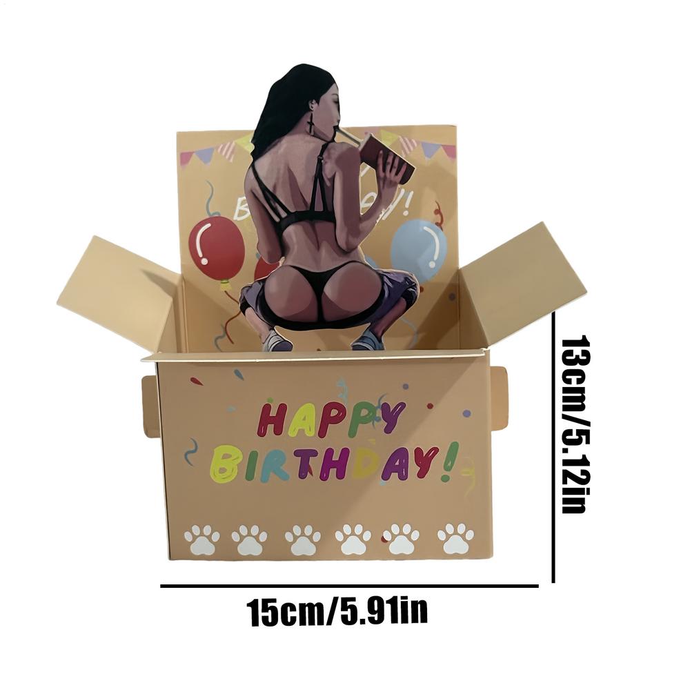 3D Happy Birthday Card Creative Pop Birthday Card Hilarious Greeting for Girl Boy Adult Husband Wife Mom Dad Son Daughter Sister
3D Happy Birthday Card Creative Pop Birthday Card Hilarious Greeting for Girl Boy Adult Husband Wife Mom Dad Son Daughter Sister