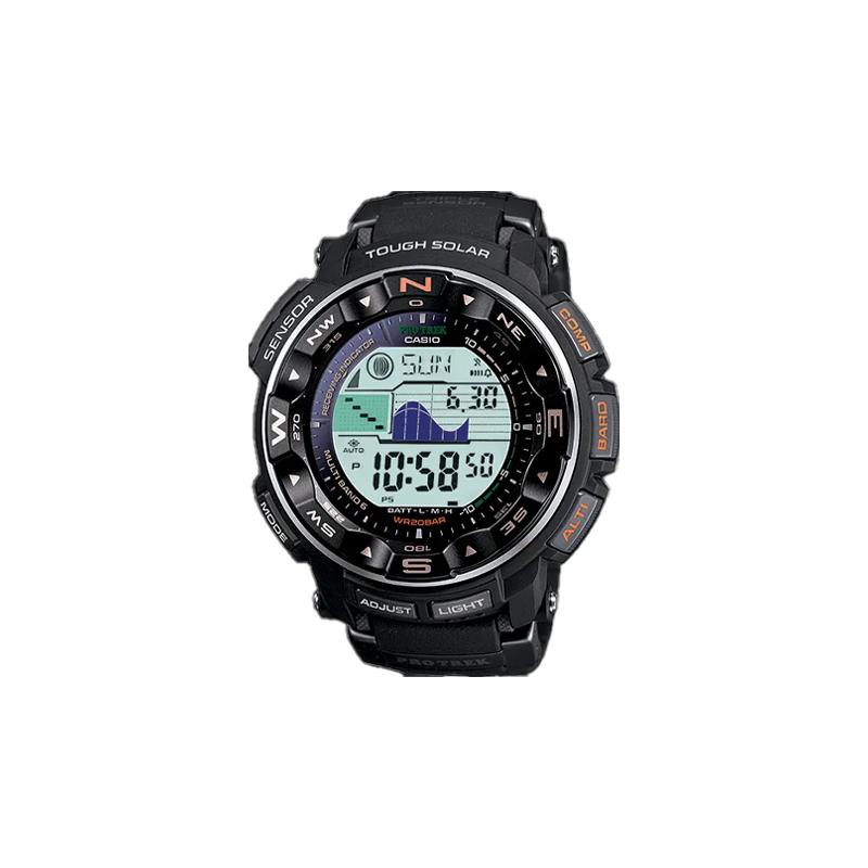 Casio PRO TREK Series-Disc Digital Display Temperature, Pressure and Altitude Measurement LED Light Radio Wave Solar Sports Smart Watch PRW2500R-1 чёрный
Casio PRO TREK Series-Disc Digital Display Temperature, Pressure and Altitude Measurement LED Light Radio Wave Solar Sports Smart Watch PRW2500R-1 чёрный