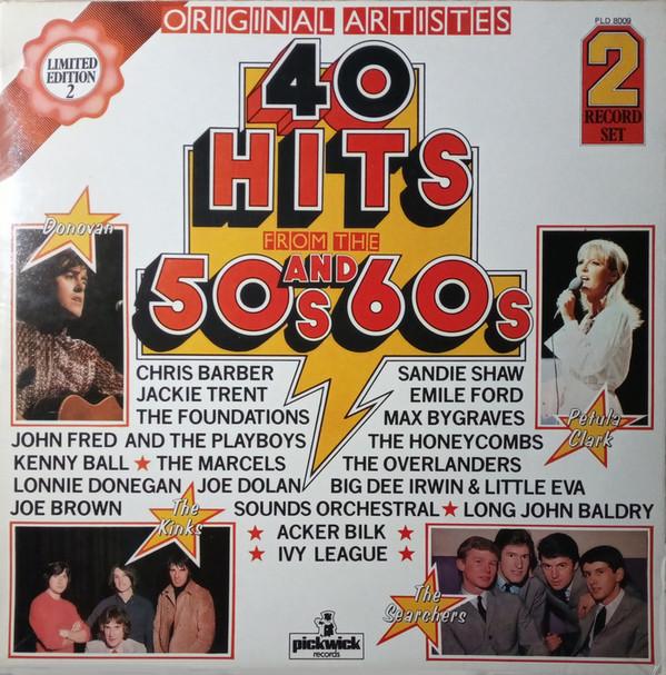 LP Record VARIOUS - 40 Hits From The 50 s And 60 s PLD8009 PICKWICK UK Jazz Used
LP Record VARIOUS - 40 Hits From The 50 s And 60 s PLD8009 PICKWICK UK Jazz Used