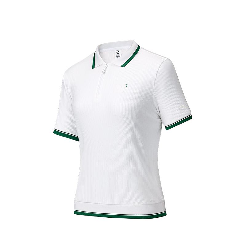 Anta Comfortable Simple Versatile Color-Block Polo Shirt Women Tops Snow-White 162538126-1 M
Anta Comfortable Simple Versatile Color-Block Polo Shirt Women Tops Snow-White 162538126-1 M
