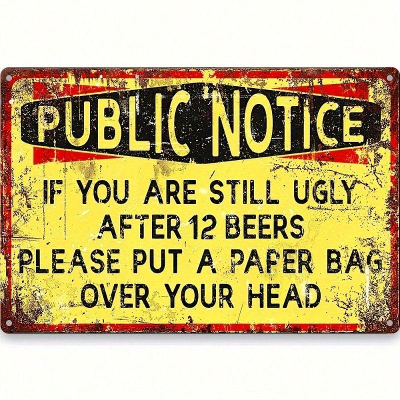 Retro Metal Sign Poster Wall Art Decor Tin Plate
Retro Metal Sign Poster Wall Art Decor Tin Plate